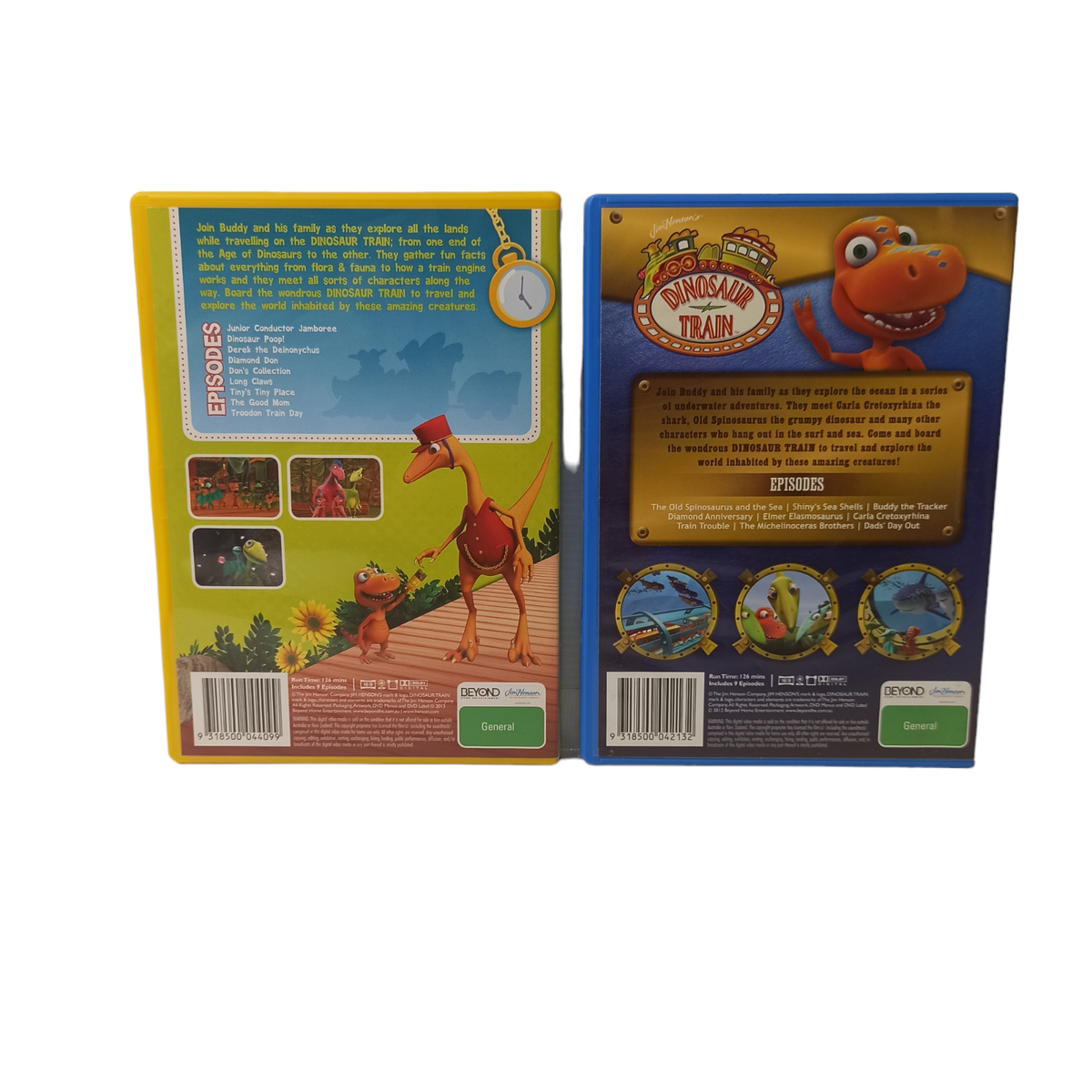 Jim Henson's Dinosaur Train DVD Animation Children Kids Jim Henson's Dinosaur Train DVD Animation Children Kids