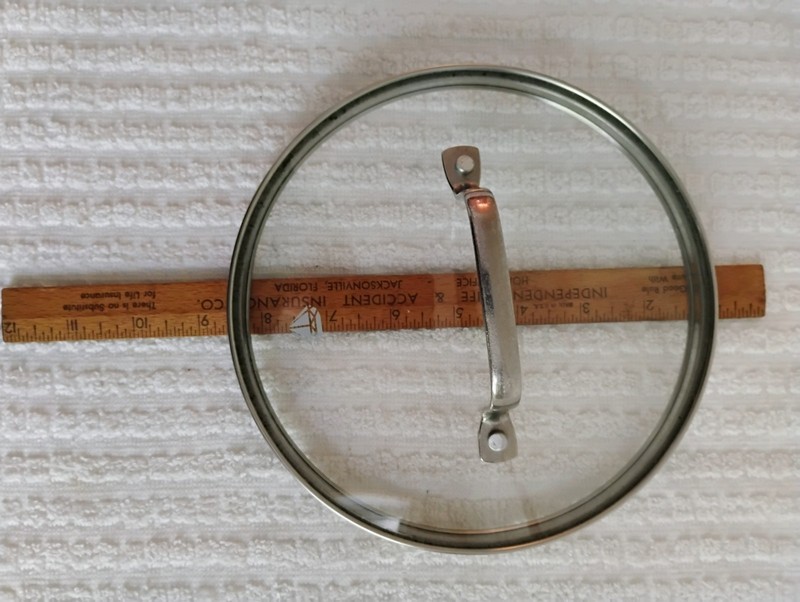 Blue Diamond 7.25" Clear Cooking Pot Lid Replacement