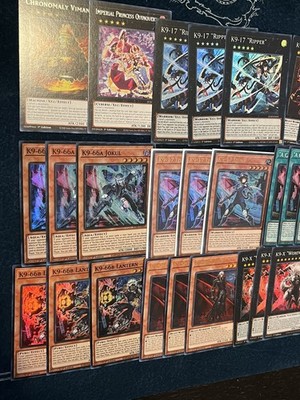 K9 33 Card Deck Core Izuna Lupis Jokull Extra Deck & More Yugioh Justice  Hunters