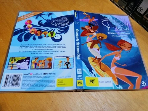 STOKED Complete Season One - RARE 4xDVD Region 4 Box Set 26 Episodes - ANIMATION