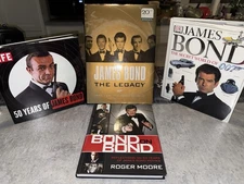 James Bond - THE LEGACY - Roger Moore Pierce Broden hardback collectionChristmas