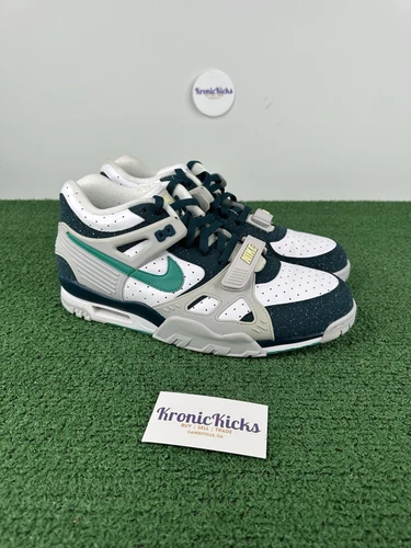 JORDAN 13 Nike Air Max Trainer 3 Bo Jackson Midnight grigio turchese CZ3568 100 senza scatola