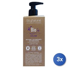 3X Ollynatural Bio Baume 200 ML. Volume Citron/Amandes