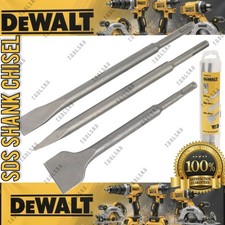 Dewalt DT60330-QZ 3 Piece SDS+ Chisel Set 40mm,20mm and spike brand new
