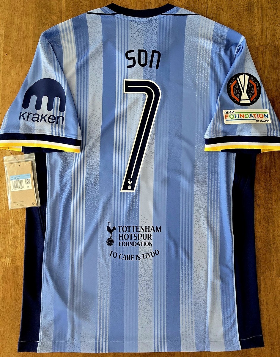 2024/25 Nike Tottenham Hotspur #7 SON EUROPA Away Soccer Jersey