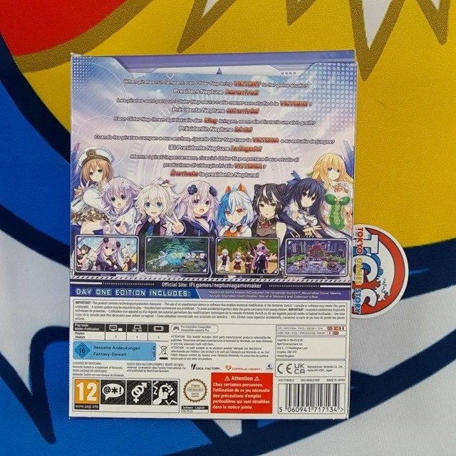 Neptunia GameMaker R:Evolution Day One Edition Switch Euro NEW (Multi-Languages/ - Image 3 of 4