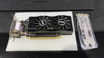 MSI NVIDIA GeForce GTX 1050 Ti 4GT LP (Low Profile) 4GB GDDR5 Graphics Card