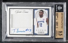2009 Playoff National Treasures Rookie 35/97 Tyreke Evans BGS 9.5 Patch Auto 3c7