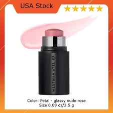Westman Atelier Mini Petite Lit Up Cream Highlighter Stick, Color: Petal