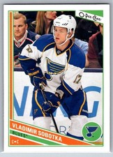 2013-14 O Pee Chee #370 Vladimir Sobotka St. Louis Blues