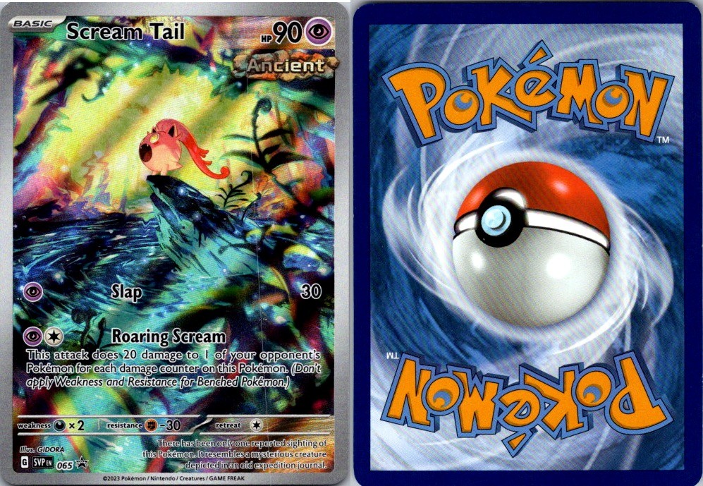 Scream Tail - Holo Promo SV: Scarlet & Violet Promo Cards NM