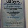 topps midnight basketball dark matter autograph yanic konan-niederhauser clippe…