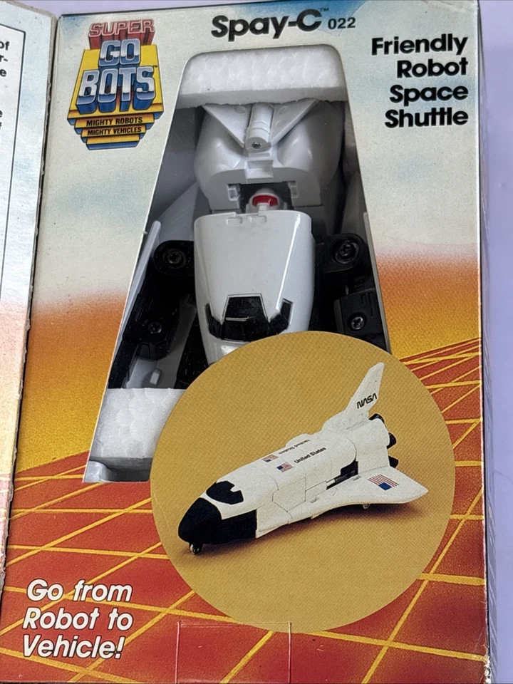 VINTAGE 1984 TONKA Super GOBOTS Spay-C Rare ~ READ DESCRIPTION - Image 4 of 4