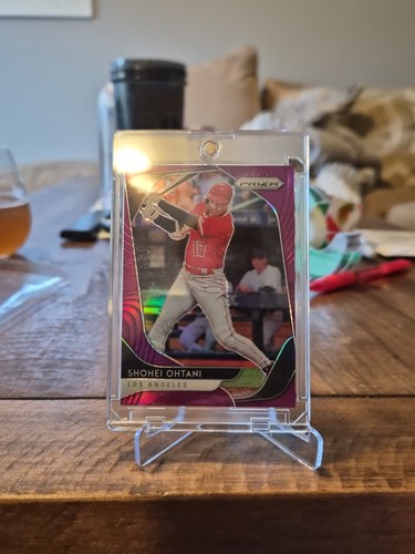 2020 Panini Prizm *clean* Shohei Ohtani #162 Purple Prizm
