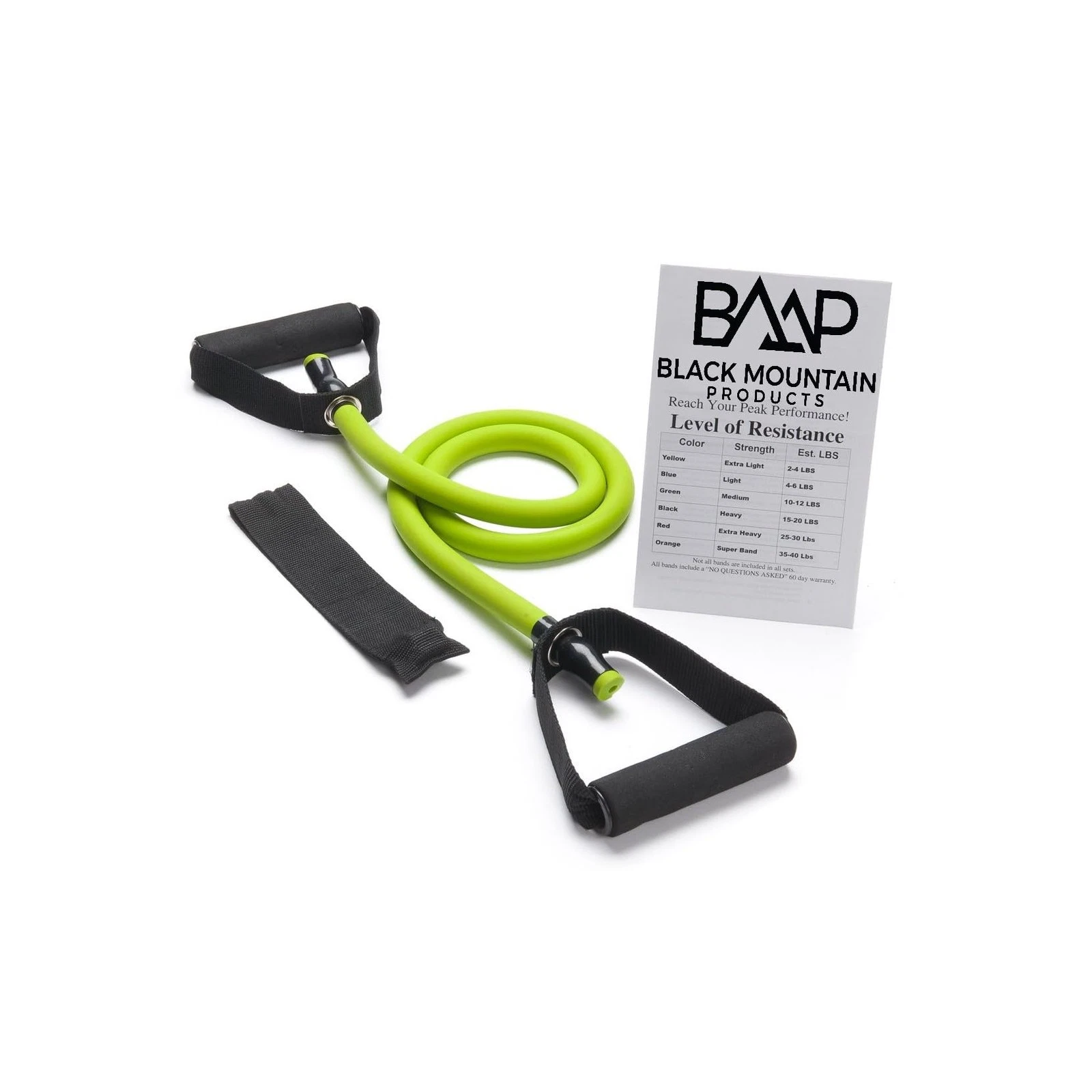Atomic Green 70 75 lbs Resistance Band for Exercise Therapy Weight Loss Pilates