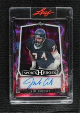 2025 Leaf Metal Sports Heroes Pink Lava 1/1 Jimbo Covert Jim Auto HOF 0f55