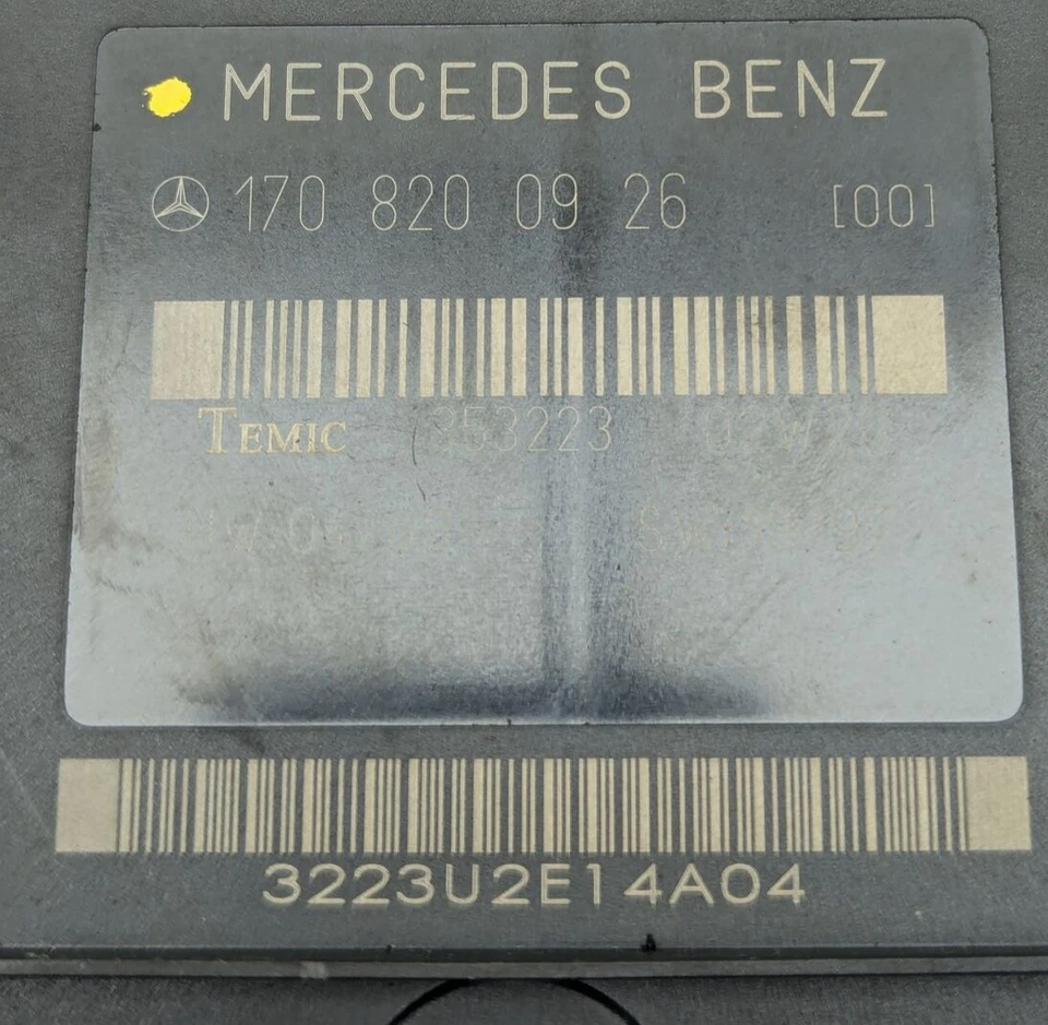 Модуль управления крышей для кабриолета 97–04 Mercedes R170 SLK320 1708200926 - Изображение 2 из 4