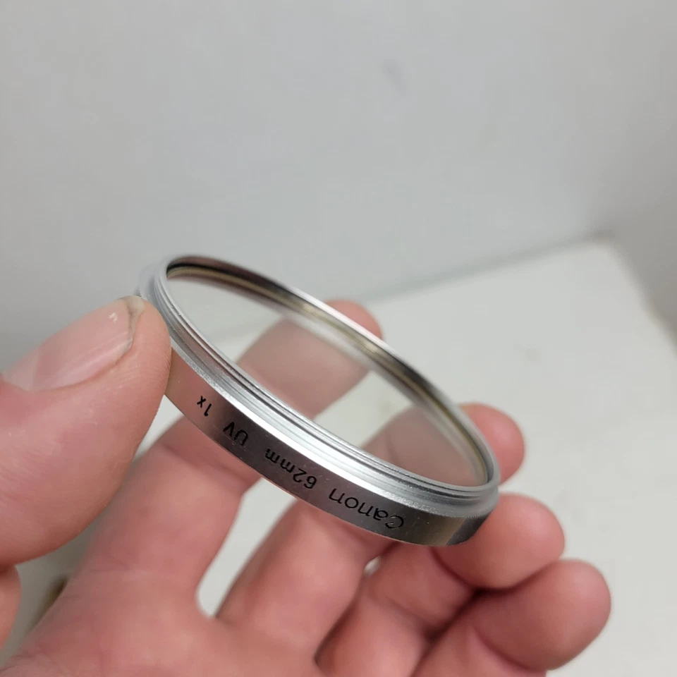 Vintage Canon UV 1x 62mm Lens Filter JAPAN Made - Image 3 of 4