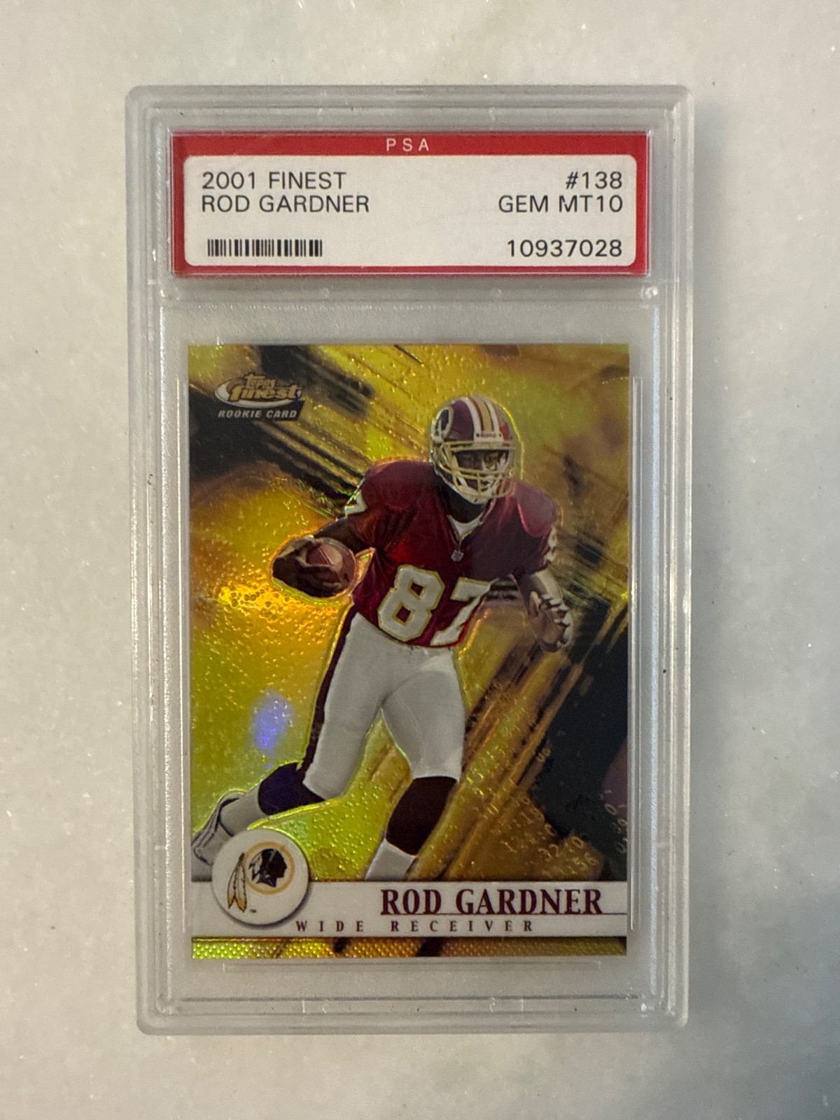 Rod Gardner Finest #138 Base