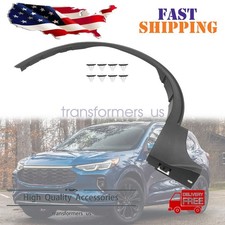 New Front Left Side Fender Flare Wheel Arch Molding For 2020-2024 Ford Escape Us New Front Left Side Fender Flare Wheel Arch Molding For 2020-2024 Ford Escape Us
