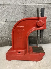 Atlas No. 0 Mandrel Bench Mount Arbor Press 5-1/2” Throat