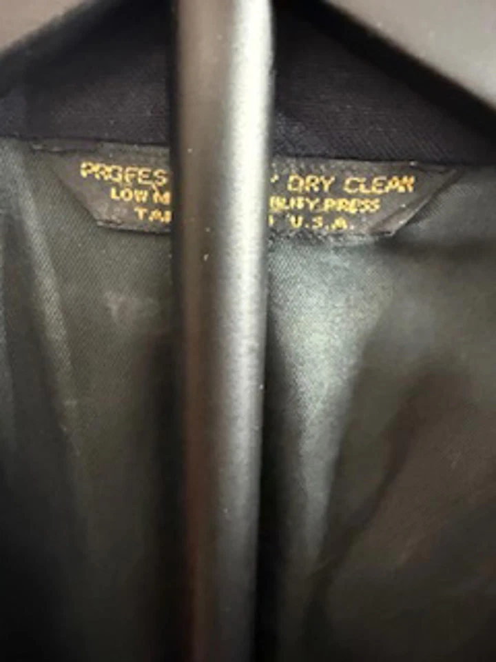 Blazer Abrigo Deportivo Club Raqueta Lord & Taylor Azul Marino Para Hombre 48L Foto 3 de 4