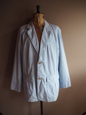 Orvis Jacke Herren Größe 44R Blau Sambesi Safari Jungle Utility Baumwolle