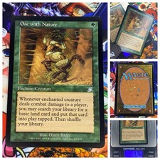 MTG One With Nature 🇬🇧 ⚪️ NM Magic TCG Scourge 2003 Vintage OG Green Staples