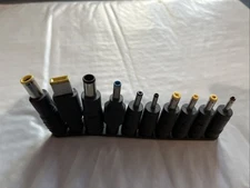 10pcs DC Power Adapter Kit 5.5 x 2.1mm Jack Converter Barrel Connector Set