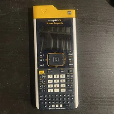 Texas Instruments TI-Nspire CX Graphing Calculator School Property No Cover Test
