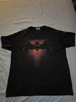 Batman | Kith Batman and Robin Logo Vintage Tee T-Shirt Black Size XL Graphic
