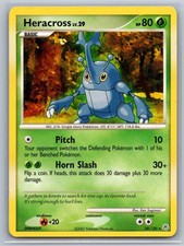 Pokemon Heracross 28/130 Rare Diamond & Pearl LP on eBay