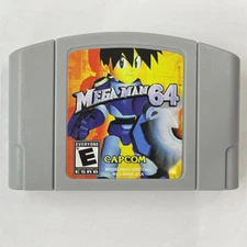 Mega Man 64 Video Games US Version for Nintendo 64 Console