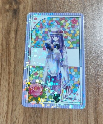 Touhou Project Trading Hologramm Karte Patchouli