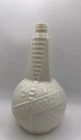 Vintage 1939 Bottle Decanter - New York World’s Fair - Milk Glass Uranium Globe