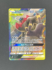Umbreon & Darkrai GX 125/236 Unified Minds Holo Rare GX Pokemon Card NM