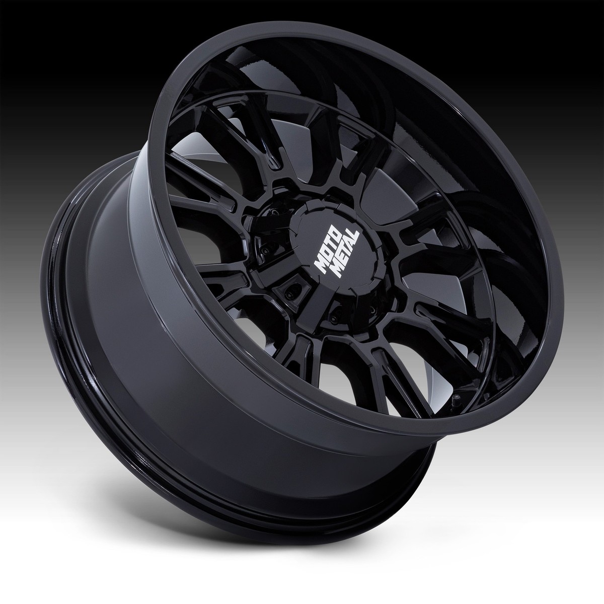 Moto Metal MO810 Legacy Gloss Black 20x9 6x135 / 6x5.5 1mm