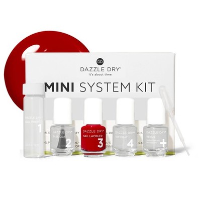 Dazzle Dry Mini Kit   Rapid Red   4 Step System (5 Piece Kit) | A Cl