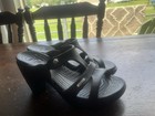 Ladies Size 7 Crocs Sandals — photo 1