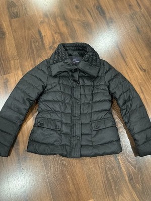 NWOT Happy Lucky women's Down jacket 650 fill power down filled Black Small