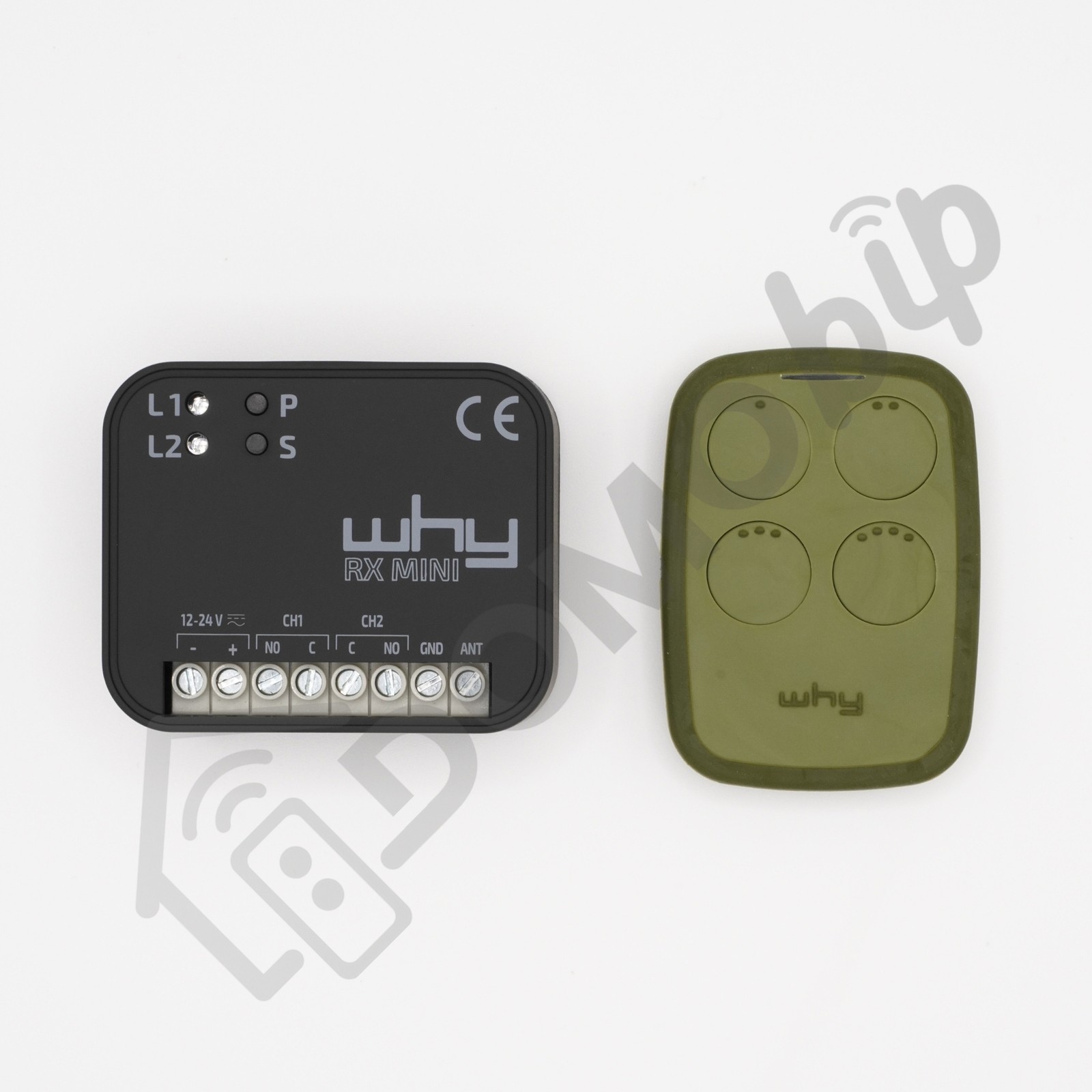 Récepteur Why-RX pour réparer une télécommande de portail en panne 12V 24V