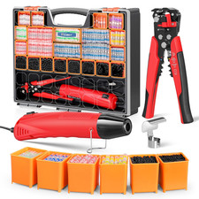 Ultimate All-In-One Heat Shrink Solder Seal Wire Connectors Kit Wire Striper,