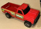 Rare Metal TONKA Pickup Truck  Red USA H062 Pressed Steel