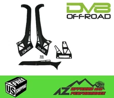 DV8 Offroad 50-52" Light Bar Mount Brackets Kit for Jeep Wrangler JLU 392 V8
