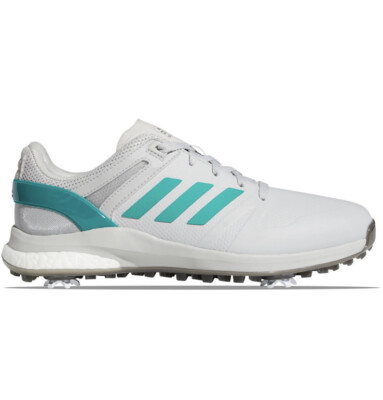 Adidas EQT Mens Spiked Waterproof Golfschuhe FW6255 Grau/Grün Herren UK 7,5 Weite