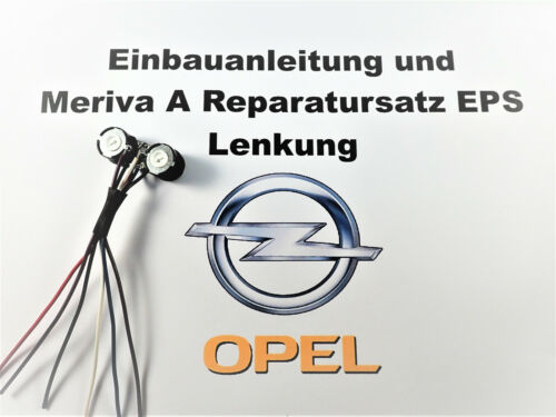 Opel Meriva A Direction Assistée Eps Kit de Réparation Direction Puissance Kit - Photo 1/1