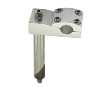 NEW !!! BIKE BICYCLE ALLOY FREESTYLE STEM  21.1MM CHROME.