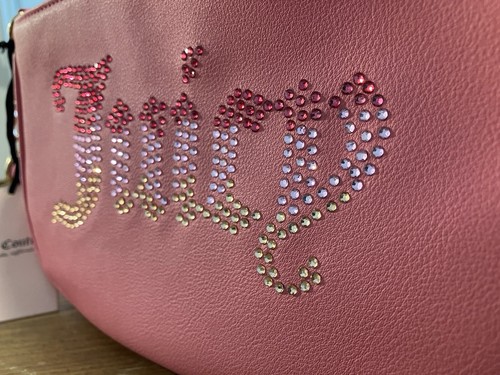 Borsa a tracolla Juicy Couture Be Classic II rosa limonata - nuova - Foto 3 di 6