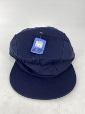 Vintage RARE Genuine Cino Baseball Cap Hat Unbreakable Visor Navy Size 6-7/8
