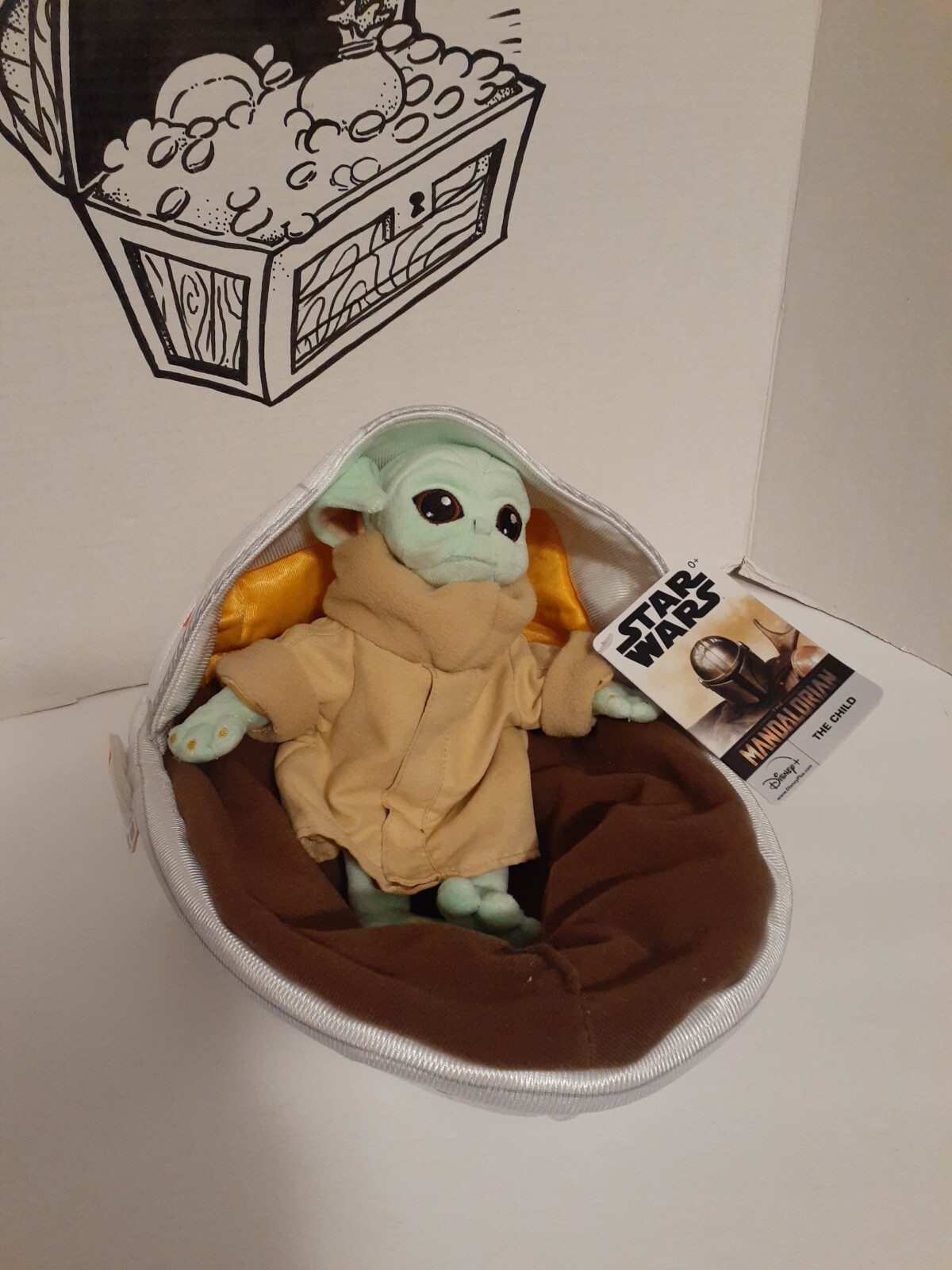 Baby Yoda Star Wars The Mandalorian The Child Grogu Plush Item Crib carrier